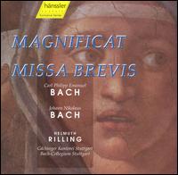 C.P.E. Bach: Magnificat; J.N. Bach: Missa Brevis - Arleen Augr (soprano); Helen Watts (alto); Kurt Equiluz (tenor); Wolfgang Schone (bass);...