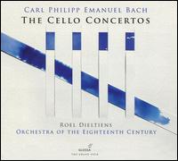 C.P.E. Bach: The Cello Concertos - Roel Dieltiens (cello); Roel Dieltiens (candenza); Orchestra of the Eighteenth Century