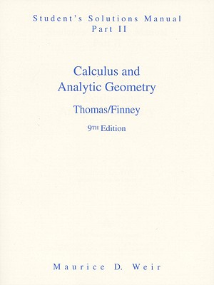 Thomas Finney Calculus Book