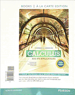 Calculus and Its Applications Expanded Version Media Update Books a la Carte Edition Plus Mymathlab with Pearson Etext -- Access Card Package