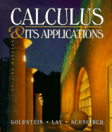 Calculus and Its Applications - Goldstein, Larry, and Schneider, David, and Lay, David Caldwell