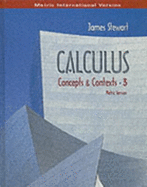 Calculus: Concepts and Contexts