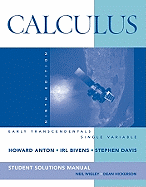 Calculus Early Transcendentals Single Variable, Student Solutions Manual