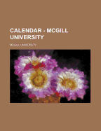 Calendar - McGill University...