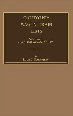 California Wagon Train Lists. Volume I - Rasmussen, Louis J