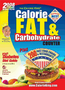 Calorie, Fat & Carbohydrate Counter - Borushek, Allan