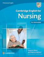 Cambridge English for Nursing Pre-Intermediate Student's Book