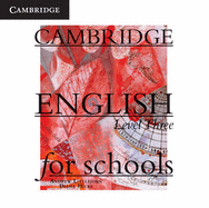 Cambridge English for Schools 3 Class Audio CDs (2)