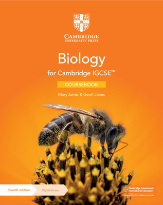 Cambridge IGCSE (TM) Biology Coursebook with Digital Access (2 Years) - Jones, Mary, and Jones, Geoff
