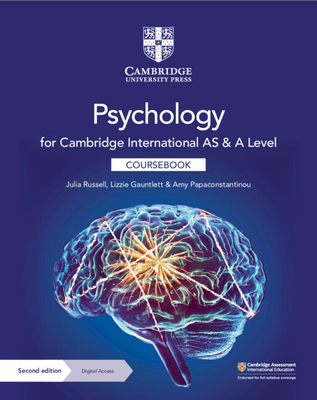 Cambridge International as & a Level Psychology Coursebook with Digital Access (2 Years) - Russell, Julia, and Gauntlett, Lizzie, and Papaconstantinou, Amy