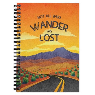 Camping Journal & RV Travel Logbook, Wander Not Lost: Campsite Caravan Holiday Record & Adventure Travel Notebook - Willow, Enchanted