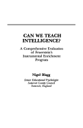 Can We Teach Intelligence?: A Comprehensive Evaluation of Feuerstein's Instrumental Enrichment Programme
