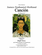 Cancin: En Buena Fe Arranged for High Voice and Small Ensemble Accompaniment