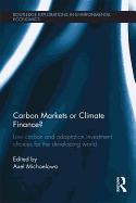 Carbon Markets or Climate Finance?: Low Carbon and Adaptation Investment Choices for the Developing World