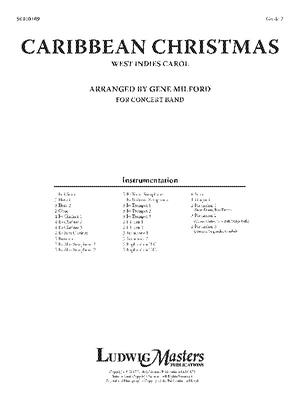 Caribbean Christmas: Conductor Score - Milford, Gene (Composer)