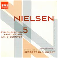 Carl Nielsen: Symphony No. 5; Concertos; Wind Quintet - Arve Tellefsen (violin); Frantz Lemmser (flute); Ib Jarlkov (drums); Kjell-Inge Stevensson (clarinet);...