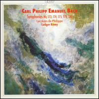 Carl Philipp Emanuel Bach: Symphonies, Wq 173, 174, 175, 178, 180 - Les Amis de Philippe; Ludger Remy (harpsichord)