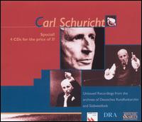 Carl Schuricht: Unissued Broadcast Recordings - SWR Stuttgart Radio Symphony Orchestra; Carl Schuricht (conductor)