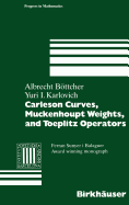 Carleson Curves, Muckenhoupt Weights, and Toeplitz Operators