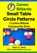 Carom Billiards: Small Table Circle Patterns: 3-Cushion Billiards Championship Shots