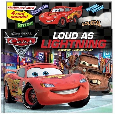 Cars 2: Loud as Lightning!: Storybook and Sound FX Car - Stierle, Cynthia