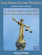 Case Notes for Law Teachers: Assault, Battery, Wounding, Actual and Grievous Bodily Harm