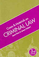 Cases and Materials on Criminal Law