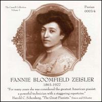 Caswell Collection, Vol. 3: Fannie Bloomfield Zeisler - Fannie Bloomfield Zeisler (piano)