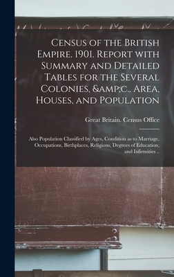 Census of the British Empire. 1901. Report With Summary and Detailed Tables for the Several Colonies, &c., Area, Houses, and Population; Also Population Classified by Ages, Condition as to Marriage, Occupations, Birthplaces, Religions, Degrees Of... - Great Britain Census Office (Creator)