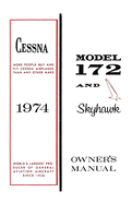 Cessna 1974 Model 172 and Skyhawk Owner's Manual