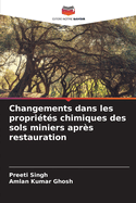 Changements dans les propri?t?s chimiques des sols miniers apr?s restauration