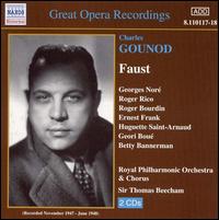 Charles Gounod: Faust - Geori Boue (vocals); Hubert Dawkes (organ); Roger Bourdin (vocals); Royal Philharmonic Orchestra & Chorus (choir, chorus);...