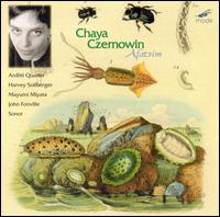 Chaya Czernowin: Afatsim - Arditti Quartet; John Fonville (flute); Keizo Mizoiri (double bass); SONOR Ensemble of USCD; Harvey Sollberger (conductor)