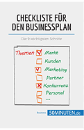 Checkliste fr den Businessplan: Die 9 wichtigsten Schritte