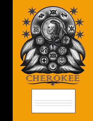 Cherokee Indian Magic Symbols: Native American Composition - 7.44 x 9.69 - College Ruled - 120 pages - Books, Grimbutterfly