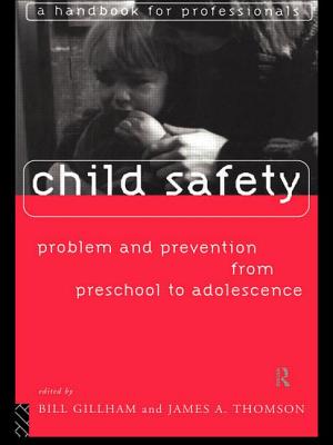 Child Safety: Problem and Prevention from Pre-School to Adolescence: A Handbook for Professionals - Gillham, Bill (Editor), and Thompson, James (Editor)