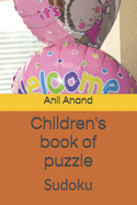 Children's book of puzzle: Sudoku