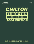 Chilton European Service Manual - Delmar Thomson Learning (Creator)