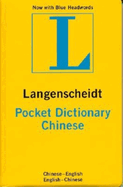 Chinese Langenscheidt Pocket Dictionary