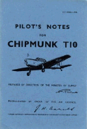 Chipmunk T10 Pilot's Notes: Air Ministry Pilot's Notes