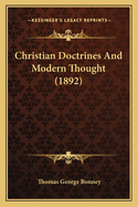 Christian Doctrines and Modern Thought (1892)