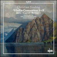 Christian Sinding: Violin Concertos Nos. 1-3; Suite; Legende; Romance - Andrej Bielow (violin); NDR Radio Philharmonic Orchestra; Frank Beermann (conductor)
