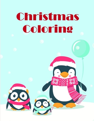 Christmas Coloring: A Cute Animals Coloring Pages for Stress Relief & Relaxation - Mimo, J K