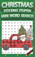 Christmas Stocking Stuffer Mini Word Search: Relaxing and Fun Holiday Themed Word Find Puzzle Book for Kids and Adults are Perfect Stocking Stuffers and Gifts from Puzzler Squad