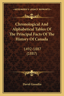 Chronological And Alphabetical Tables Of The Principal Facts Of The History Of Canada: 1492-1887 (1887)