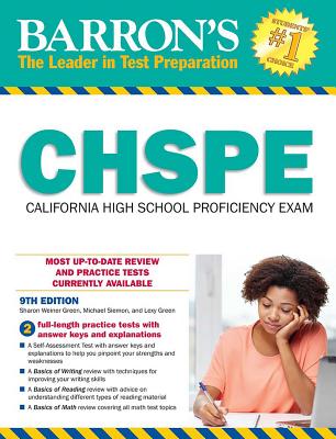 Chspe: California High School Proficiency Exam - Green, Sharon Weiner, and Siemon, Michael, and Green, Lexy