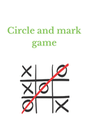 Circle and mark game: game with friends and familly