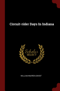Circuit-rider Days In Indiana