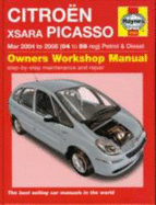 Citroen Xsara Picasso Petrol and Diesel Service and Repair Manual: 2004 to 2008 - Randall, Martynn