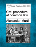 Civil Procedure at Common Law